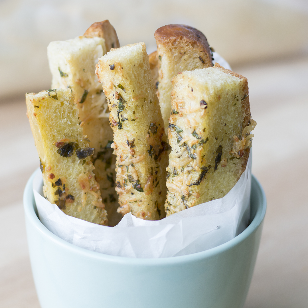 Garlic Breadsticks with Marinara Dip Goldminer Bakery