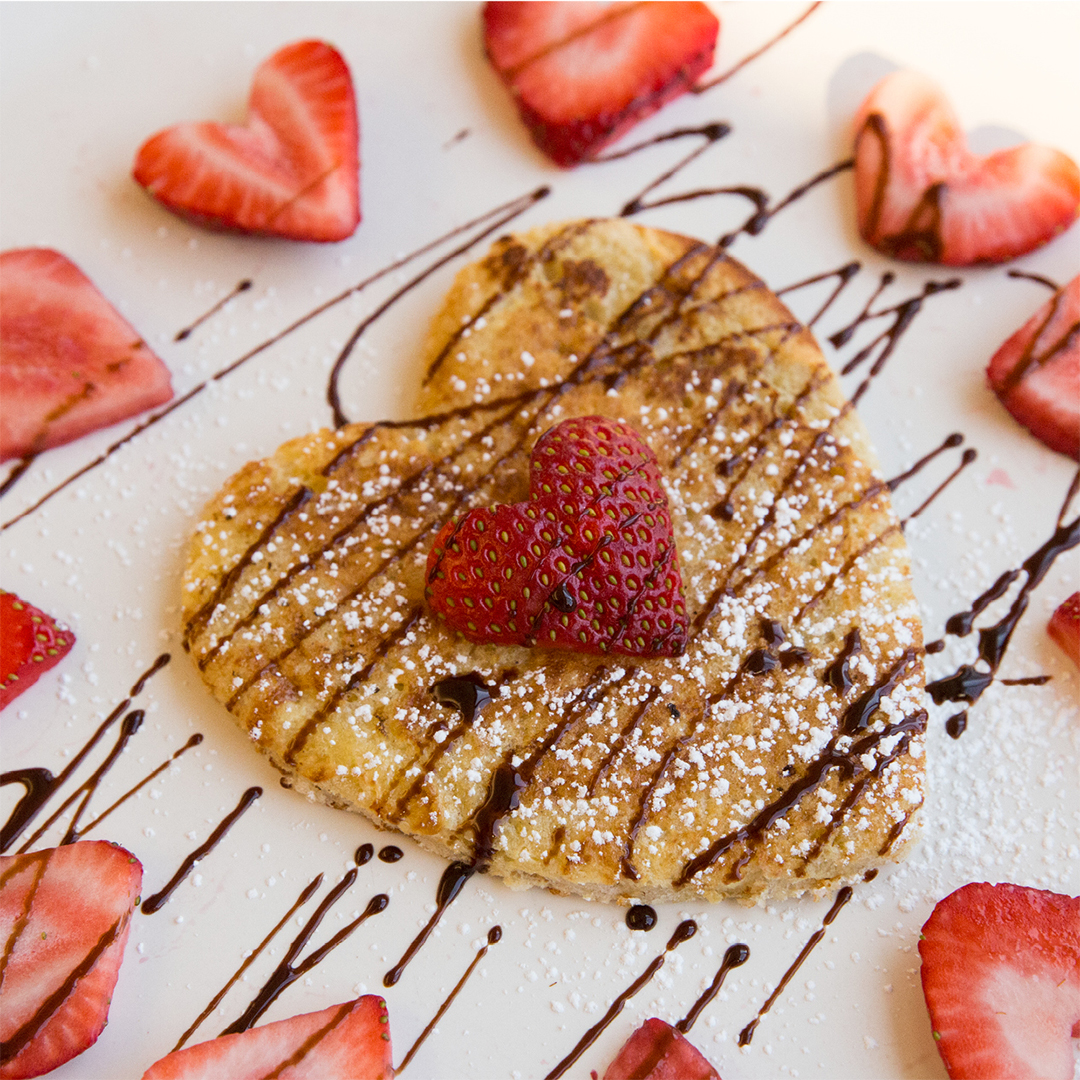 Valentine's Day French Toast | Goldminer Bakery