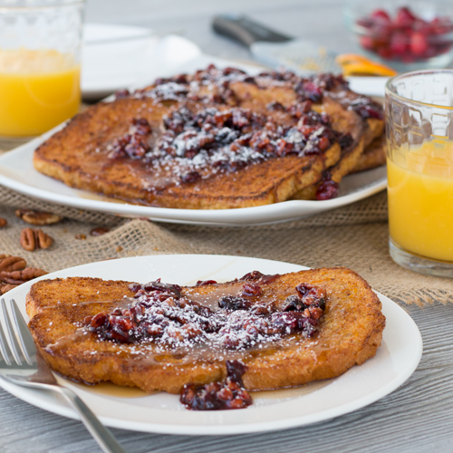 Cran-Orange Sourdough French Toast | Goldminer Bakery