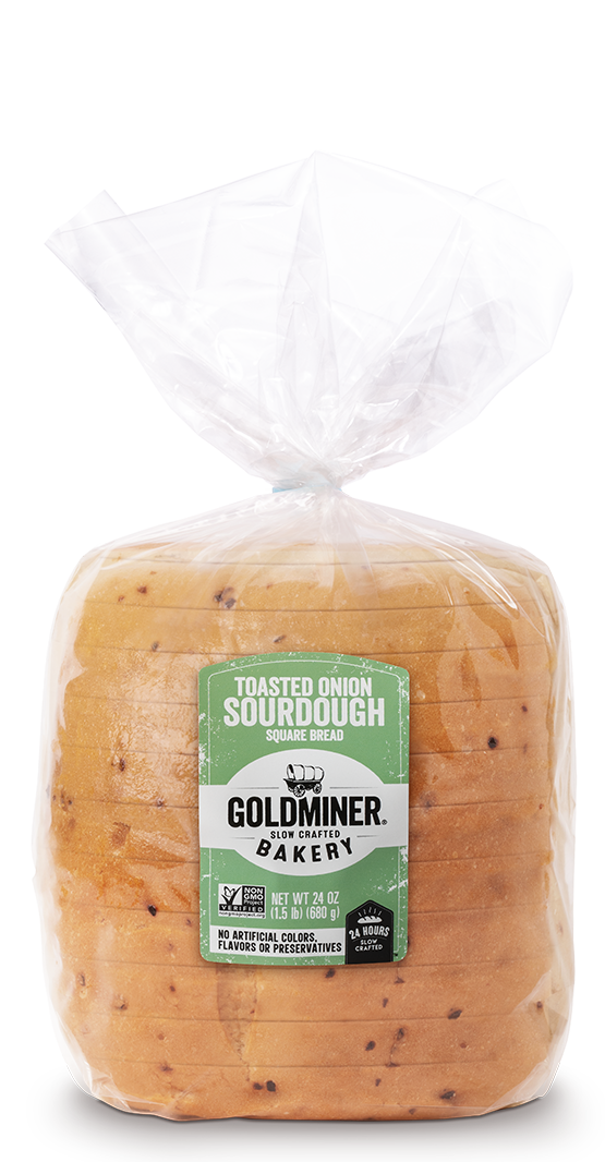 Goldminer Toasted Onion Square Packaging