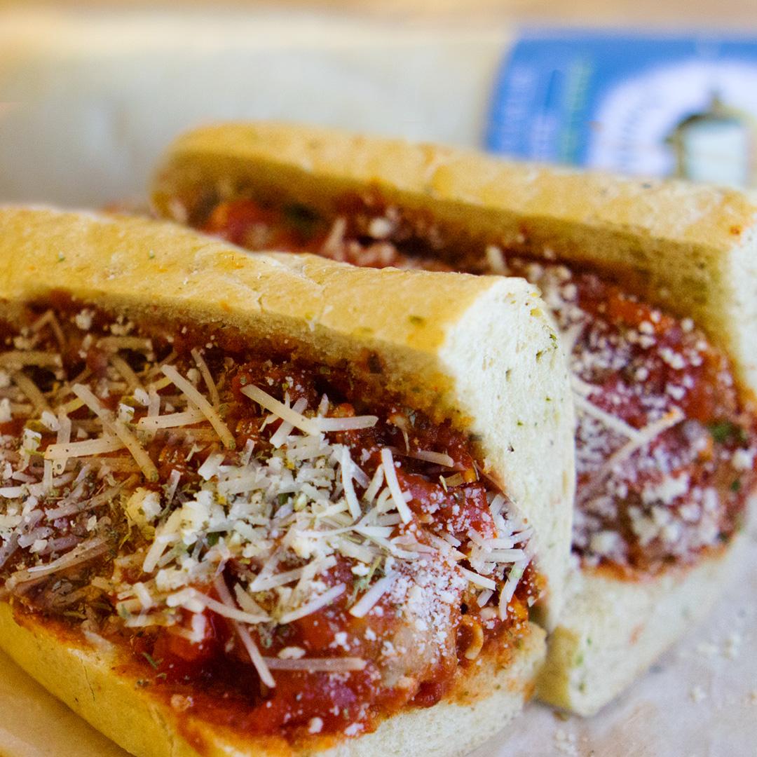 Turkey Meatball Sub Goldminer Bakery